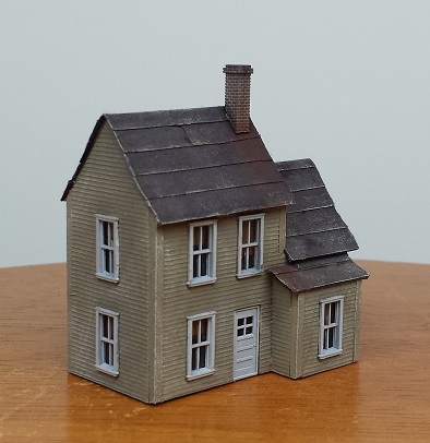 Creigle's Rowhouse ~ HO scale