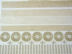 HO Scale Lightly Aged Common Brick Trim Sheet 2
