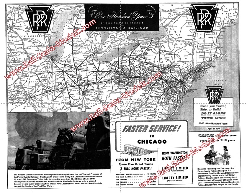 Pennsylvania Railroad Map Current